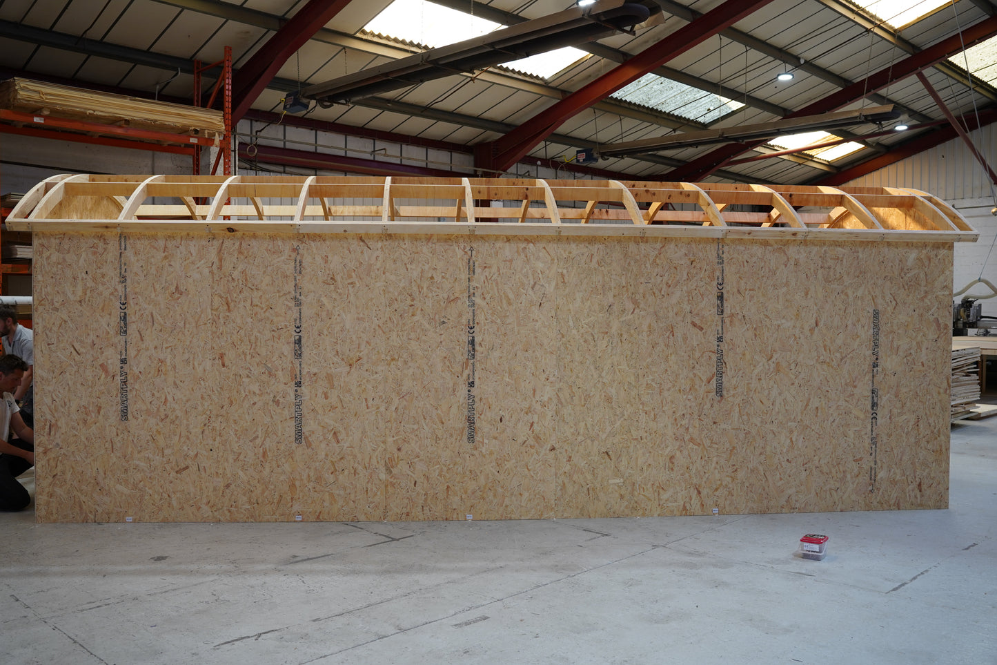 XL Shepherd Hut External Wall OSB Board Kit