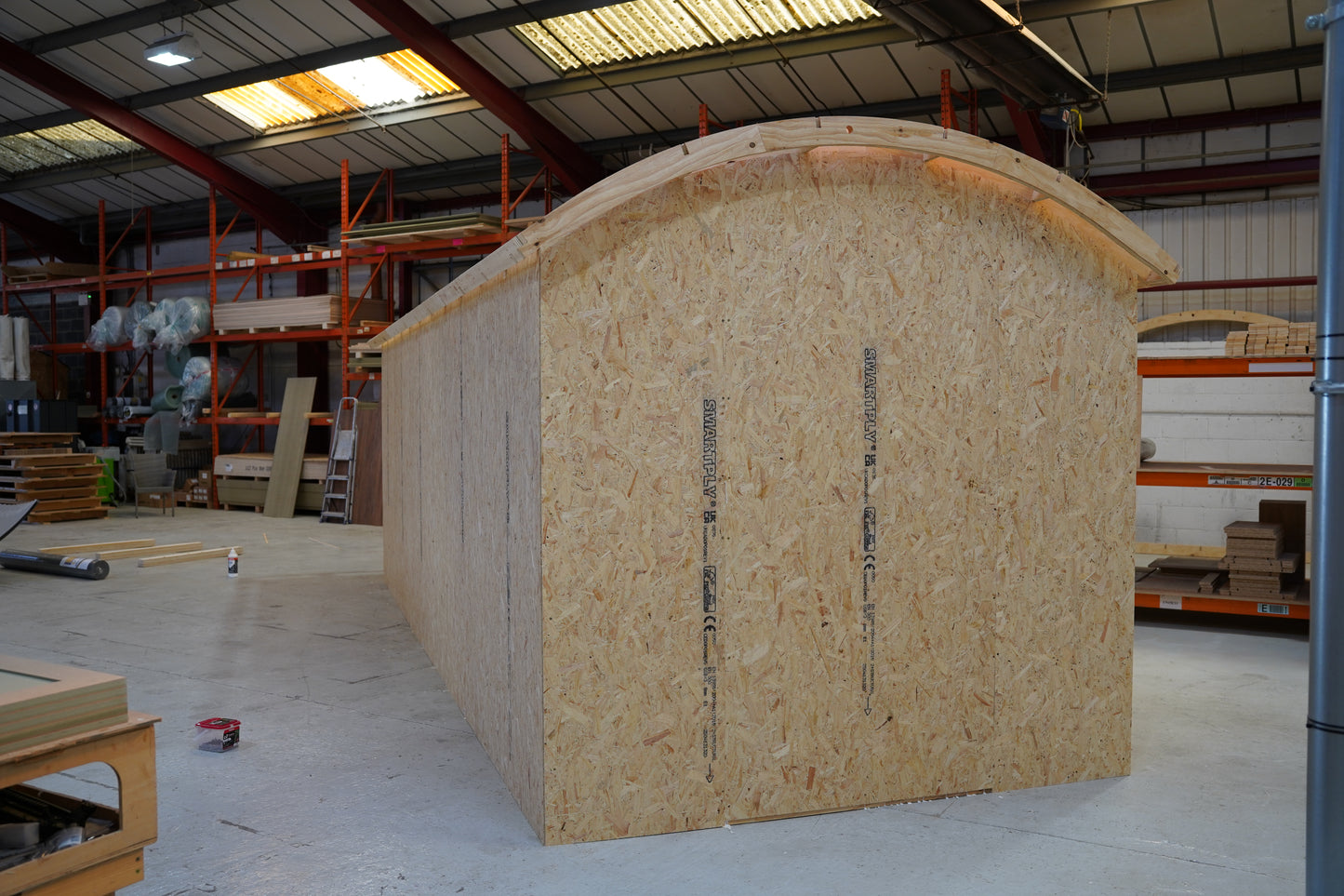 Shepherd Hut External Wall OSB Board Kit