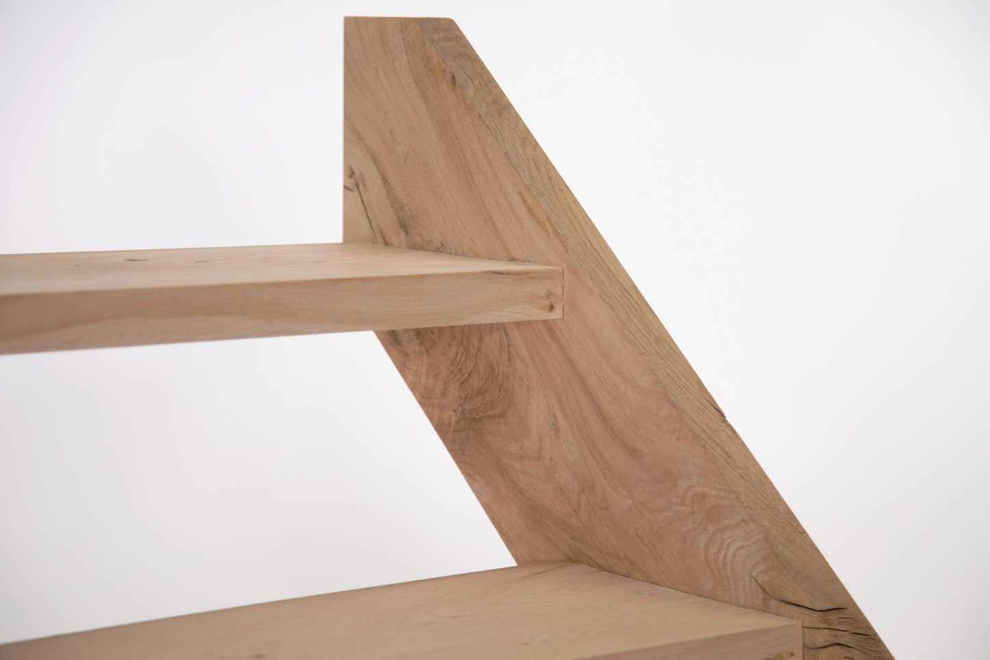 green oak steps detail