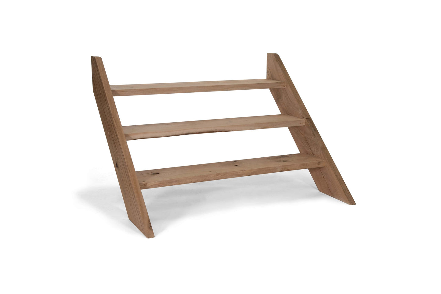 green oak steps side