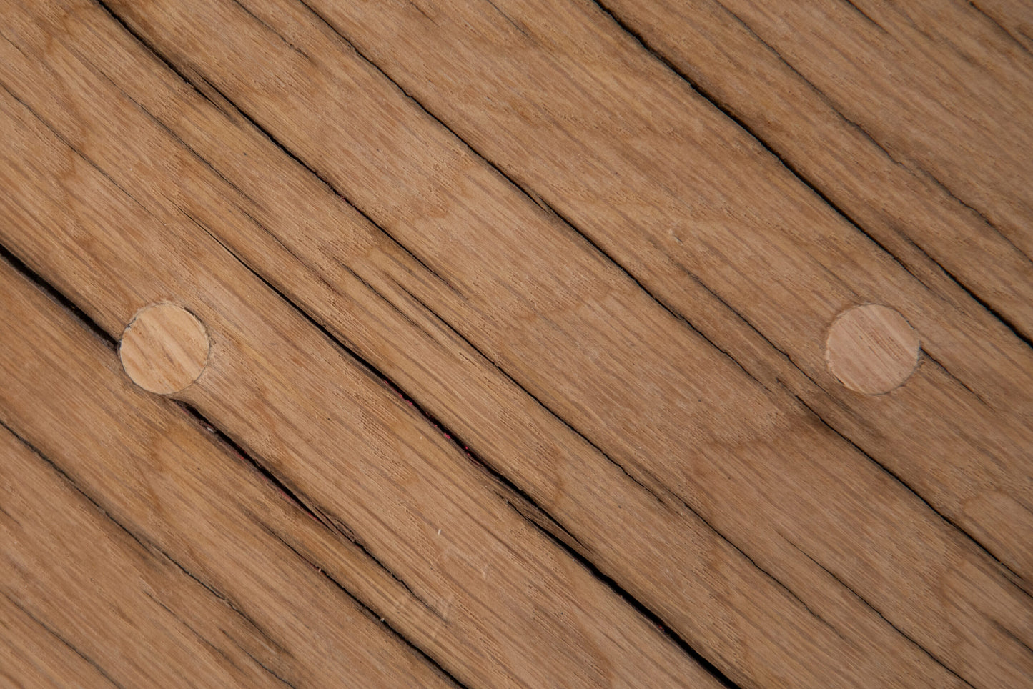 green oak wood steps