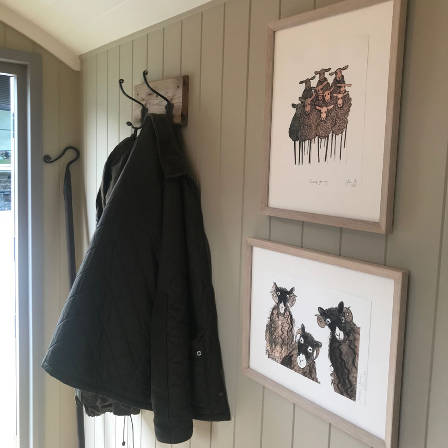 Shepherd Hut - Internal Cladding