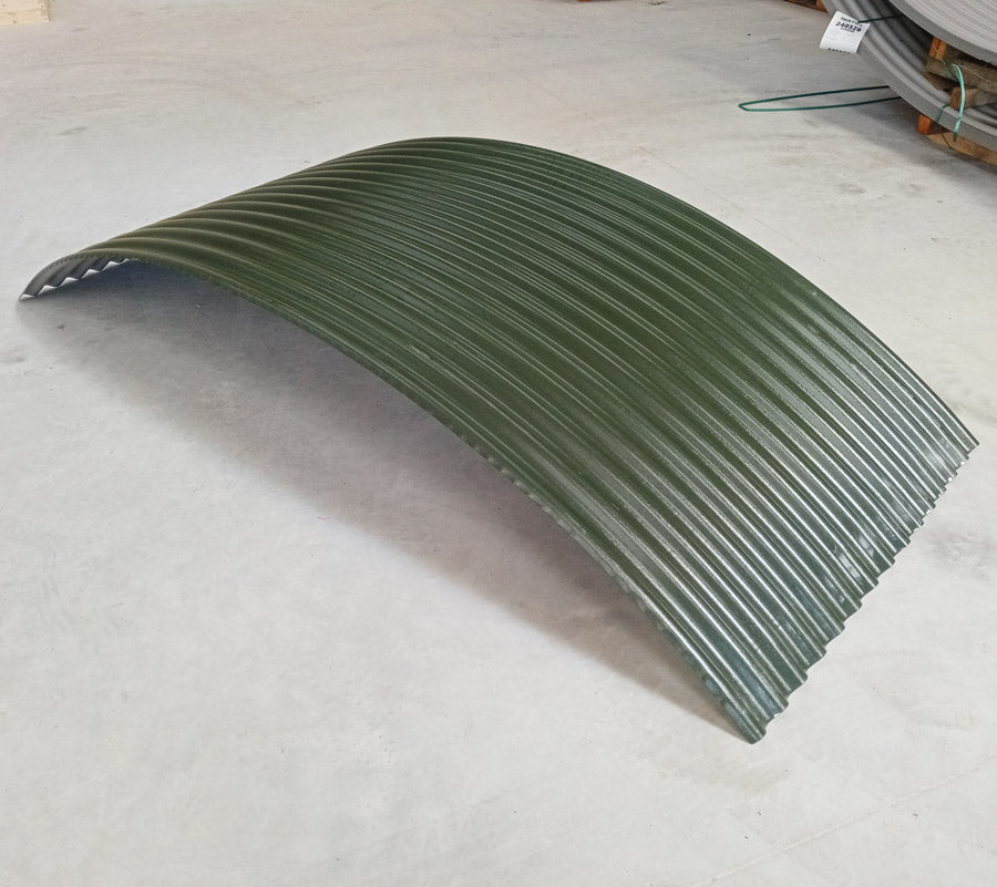 Shepherd Hut Roof Sheet - Juniper Green