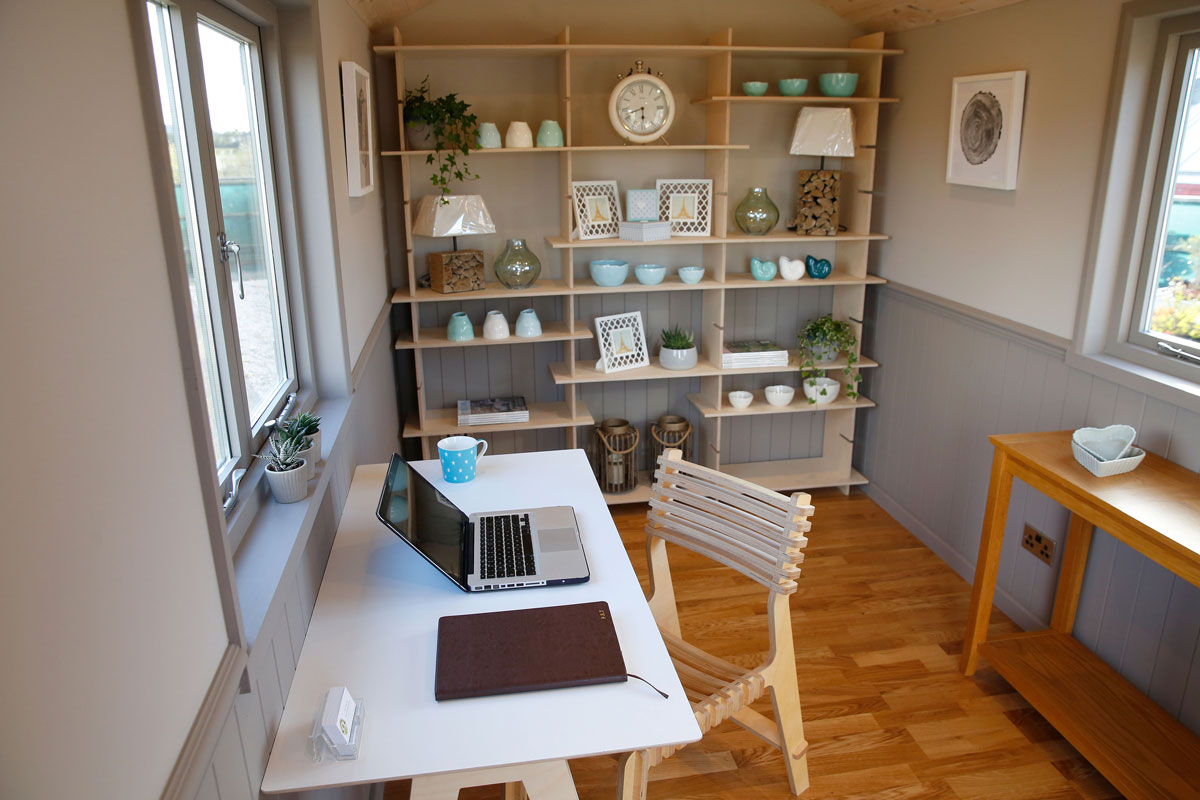 Shepherd Hut Office