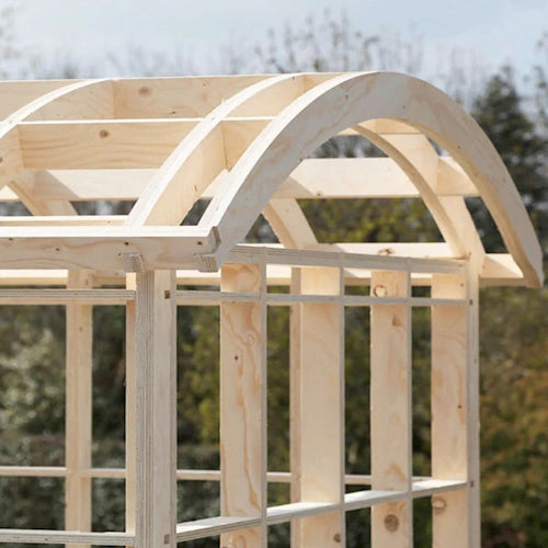 XL Shepherd Hut Roof Frame Kit (2.44m Width)