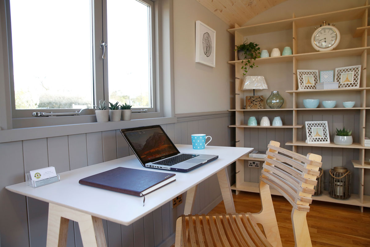 Shepherd Hut Office Desk