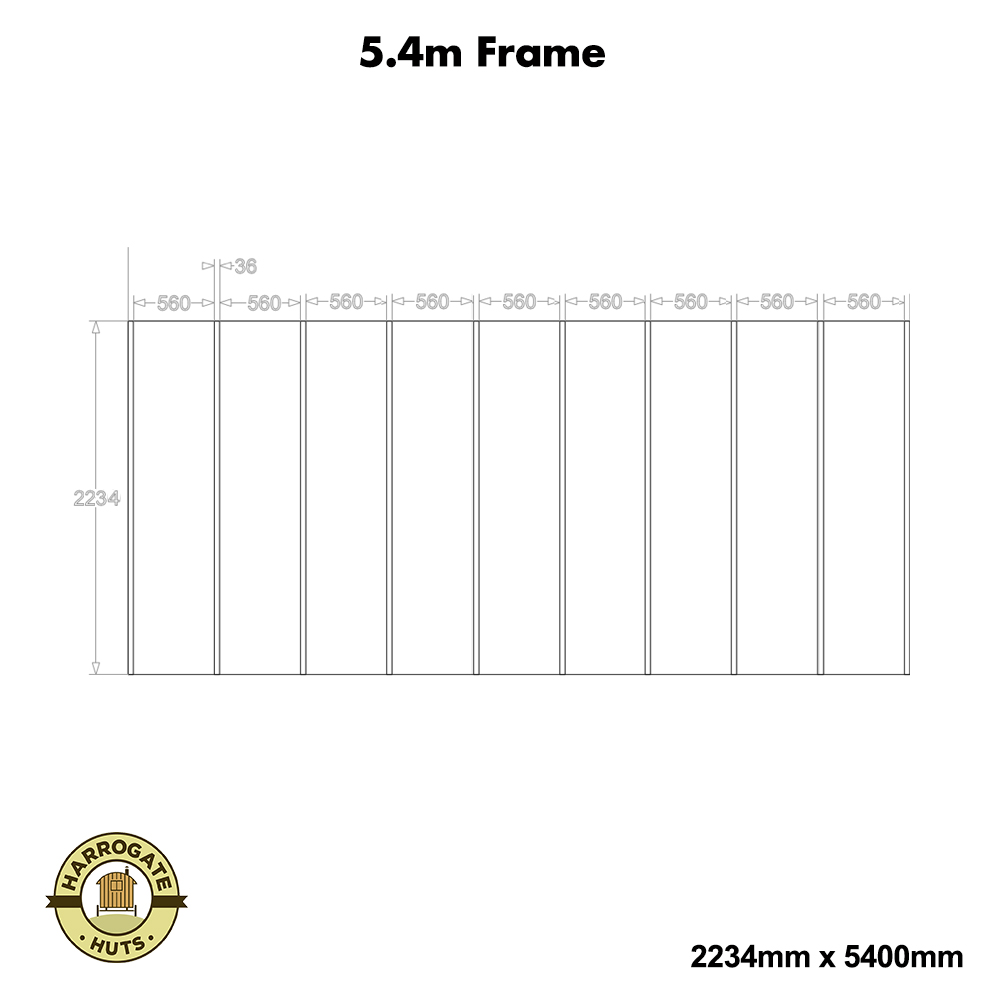 5.4m Frame Kit