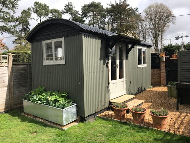 A Pottery and Office Area, in a 5.4m Shepherds Hut...