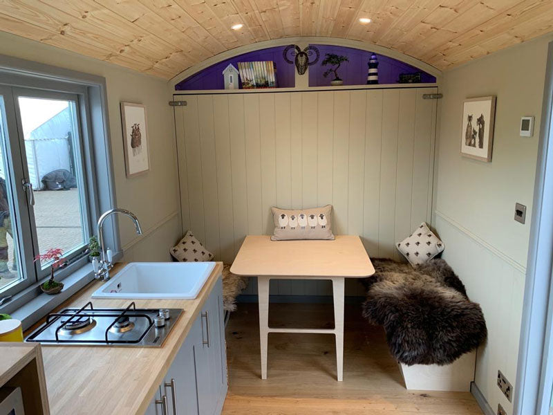 Shepherd Hut Interior