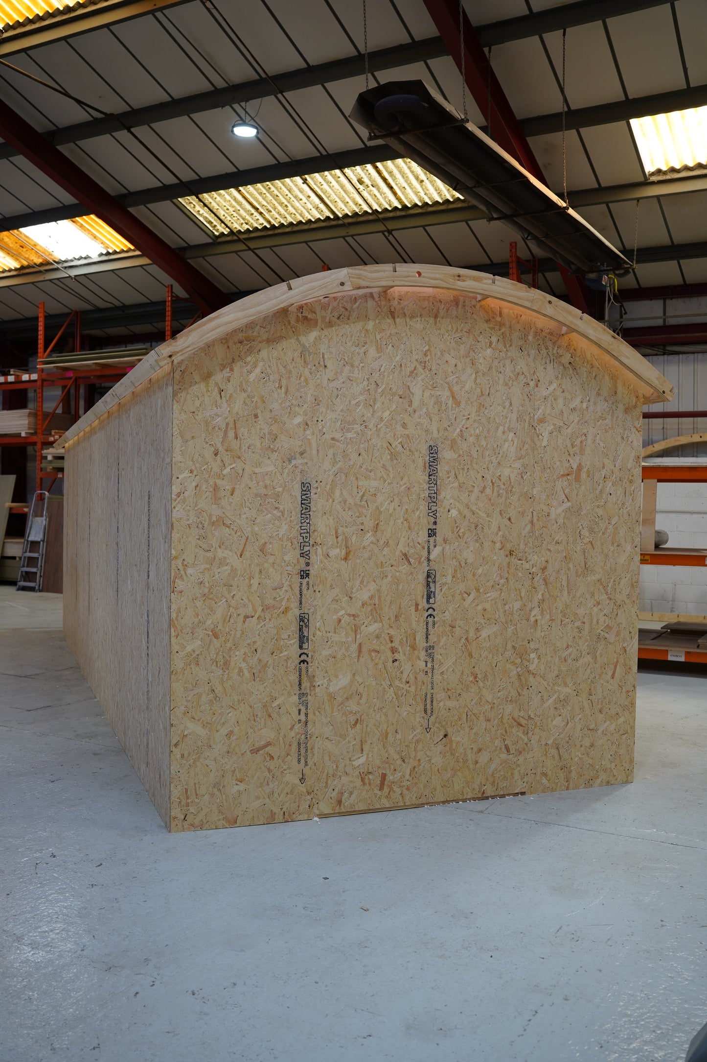 XL Shepherd Hut External Wall OSB Board Kit