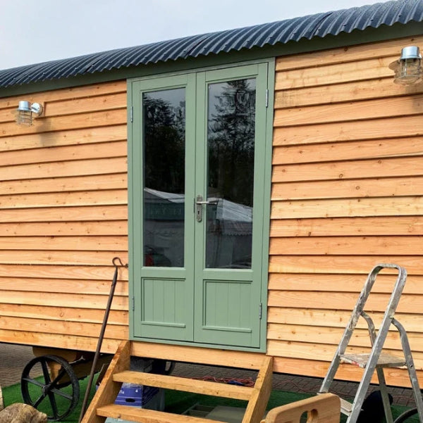 XL Shepherd Hut Self-Build Bundle with French Doors