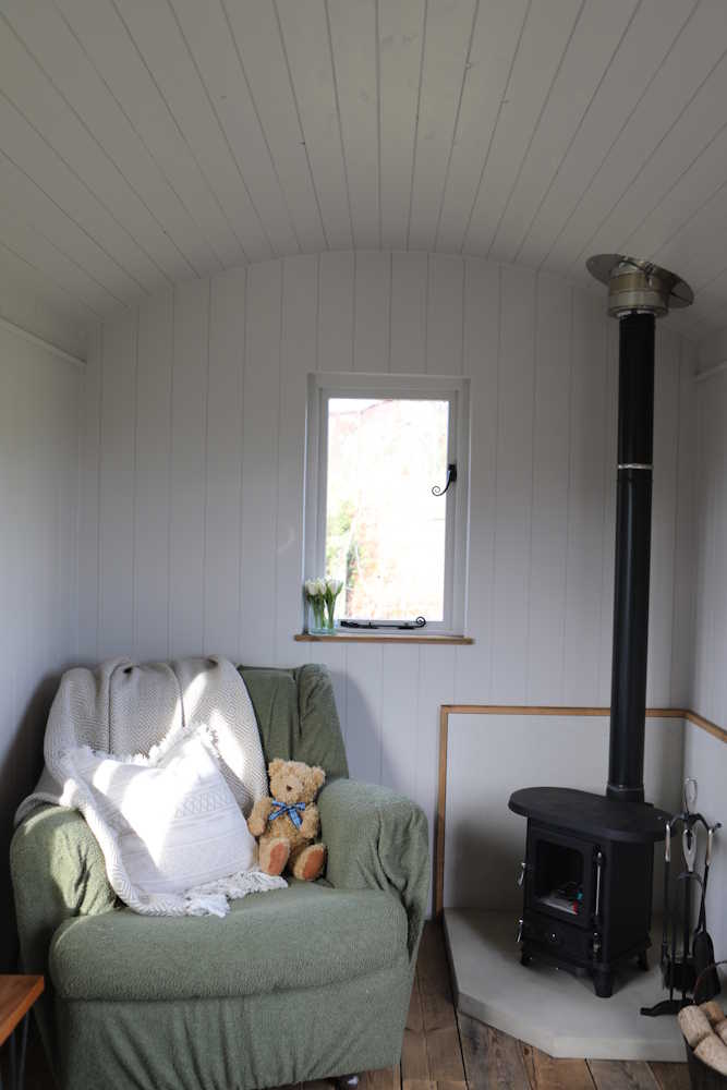 Shepherd Hut Ceiling Cladding- Standard Width Hut