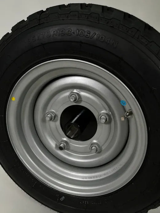 Set of 4 transporter wheels for a Shepherd Hut.